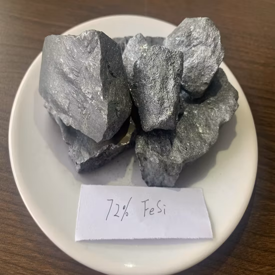 Venda de melhor preço Nk Ferro Silício 45% 65% 70% Cn FeSi 72% 75% Ferrossilício SGS de qualidade superior permitido da China